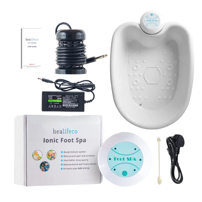 Healifeco Ionic Foot Spa Detox & Cleanse Bath at Home Remove Toxins